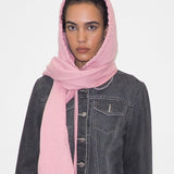 CLYDE x Everybody.World Hoody Scarf in Wild Rose - CLYDE