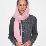 CLYDE x Everybody.World Hoody Scarf in Wild Rose - CLYDE