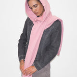 CLYDE x Everybody.World Hoody Scarf in Wild Rose - CLYDE
