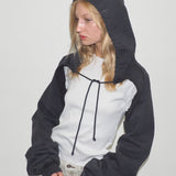 CLYDE x Everybody.World Hoody Scarf in Slate - CLYDE