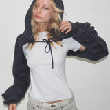 CLYDE x Everybody.World Hoody Scarf in Slate - CLYDE