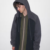 CLYDE x Everybody.World Hoody Scarf in Slate - CLYDE