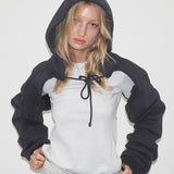 CLYDE x Everybody.World Hoody Scarf in Slate - CLYDE