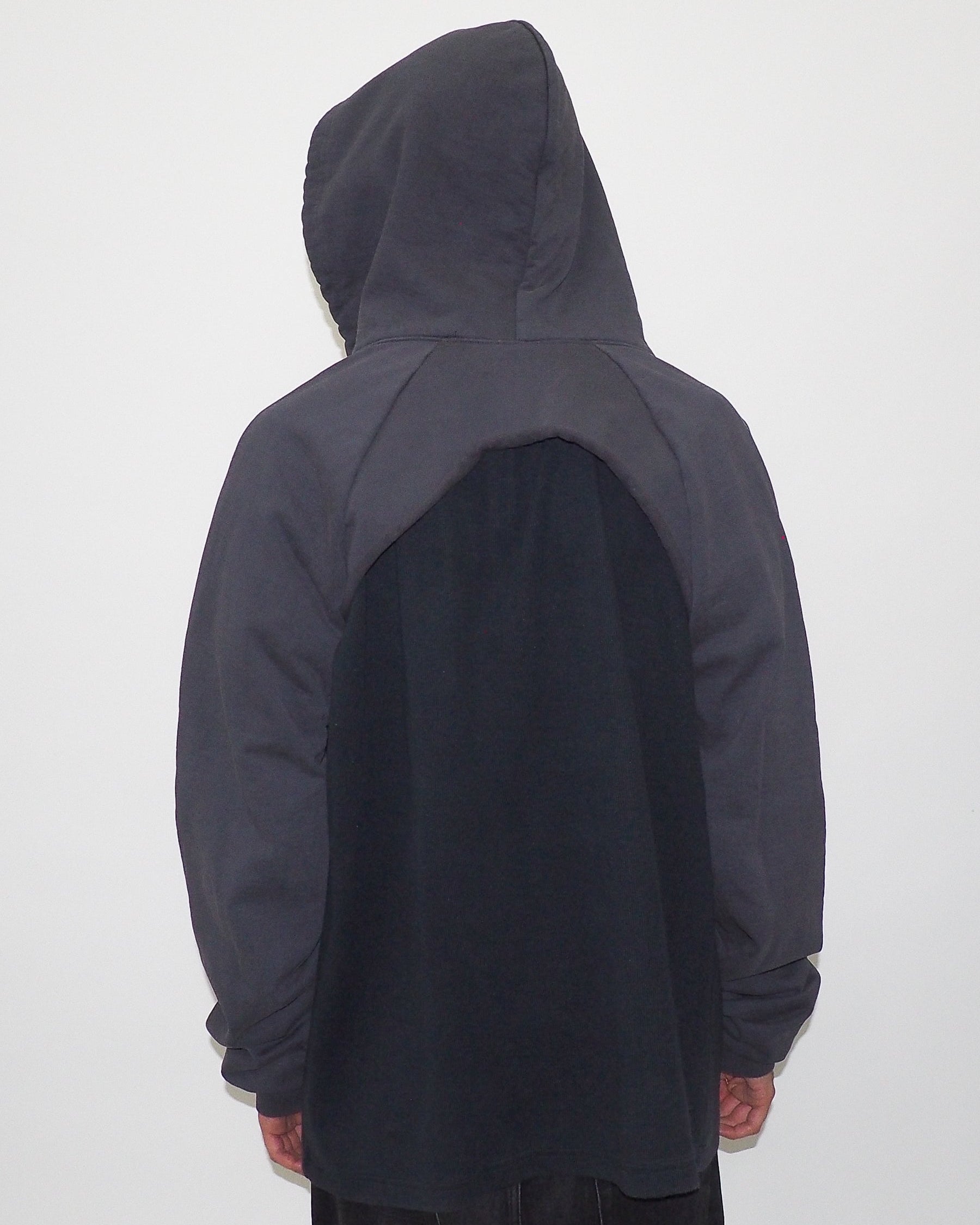 CLYDE x Everybody.World Hoodie Scarf in Slate - CLYDE