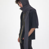 CLYDE x Everybody.World Hoody Scarf in Slate - CLYDE