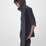 CLYDE x Everybody.World Hoody Scarf in Slate - CLYDE