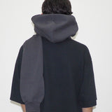 CLYDE x Everybody.World Hoody Scarf in Slate - CLYDE