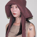 Mala Hat in Tomato Plaid - CLYDE