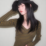 Plume Hat in Jet Velour Felt - CLYDE