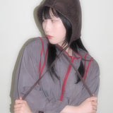 Volo Hat in Brown Python Effect Lambskin - CLYDE