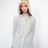 Volo Hat w. Trim in Cream Lambskin