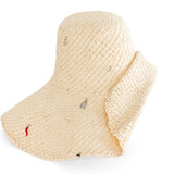 Charm Hat in Cream Toyo Straw - CLYDE