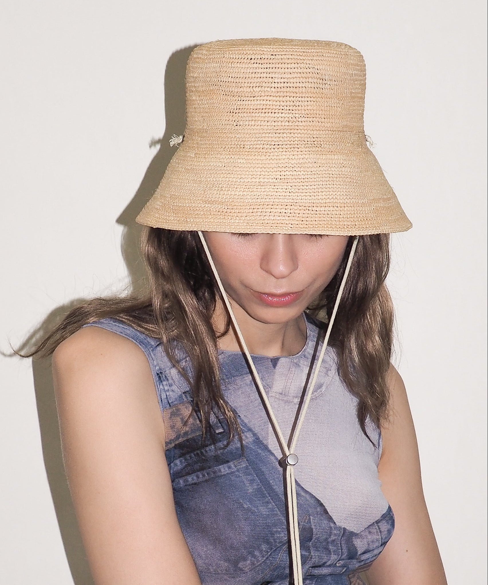 Aries Hat in Tan Toquilla Straw - CLYDE
