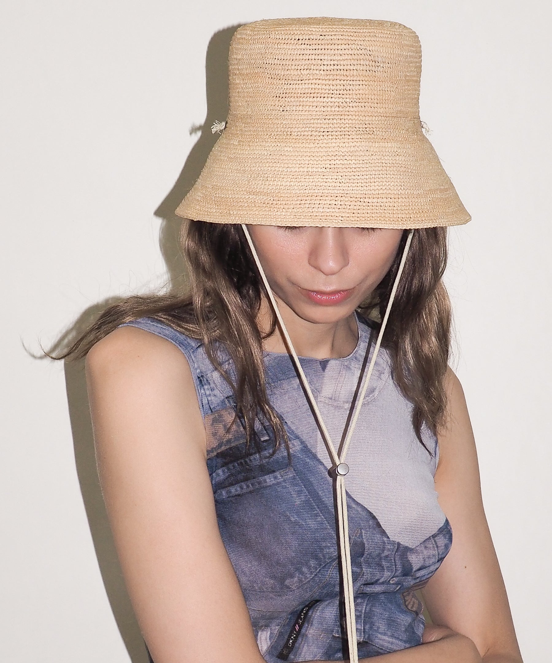 Aries Hat in Tan Toquilla Straw - CLYDE