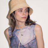 Aries Hat in Tan Toquilla Straw - CLYDE