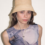 Aries Hat in Tan Toquilla Straw - CLYDE