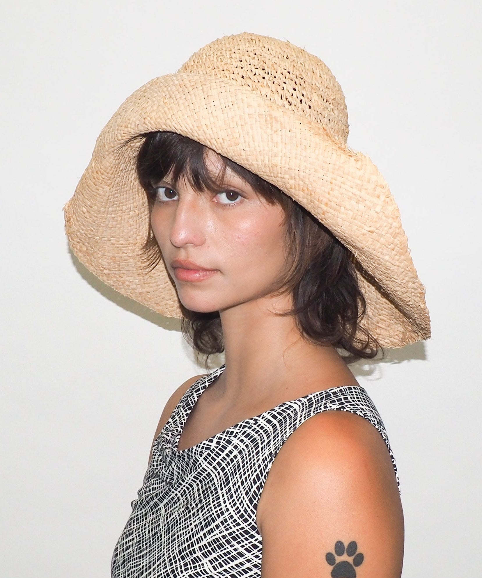 Biscuit Hat in Natural - CLYDE