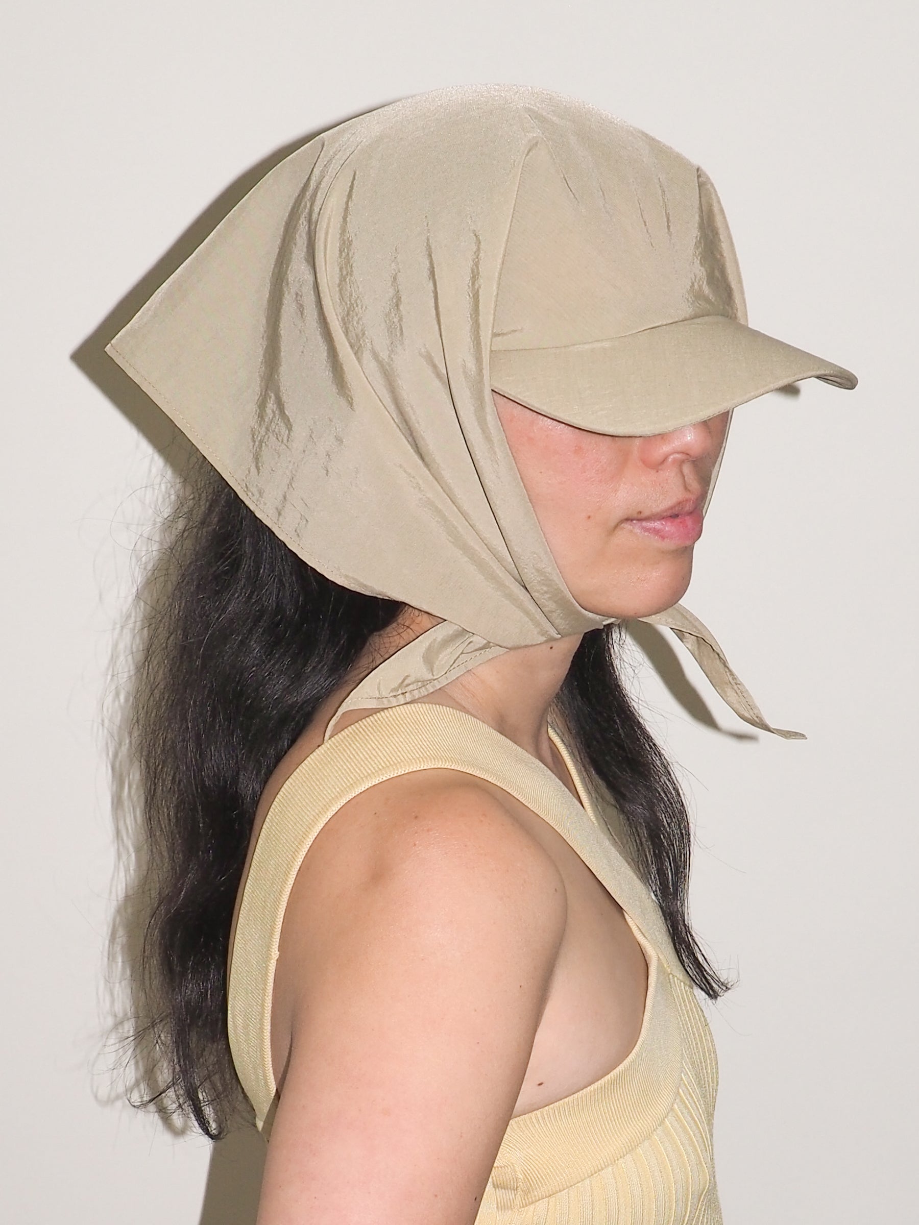 Brim Scarf in Beige - CLYDE