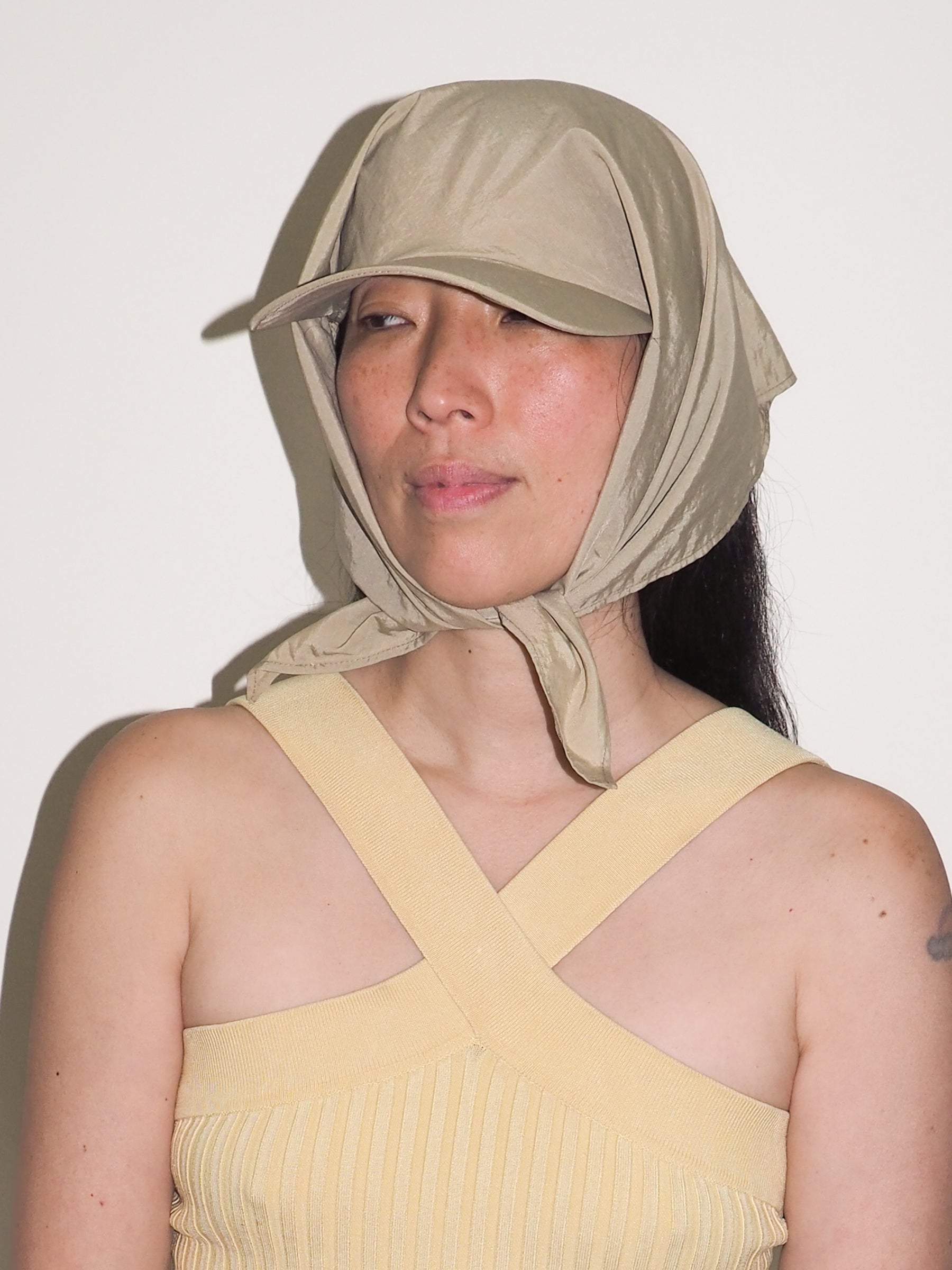 Brim Scarf in Beige - CLYDE