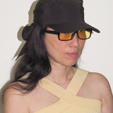 Brim Scarf in Black - CLYDE