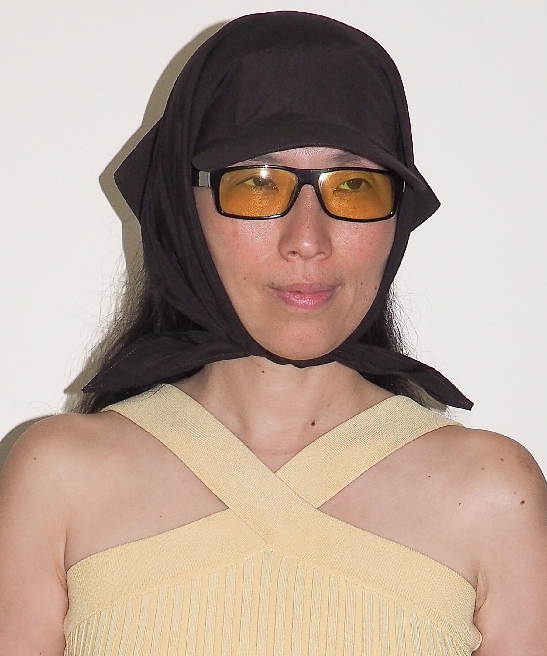 Brim Scarf in Black - CLYDE