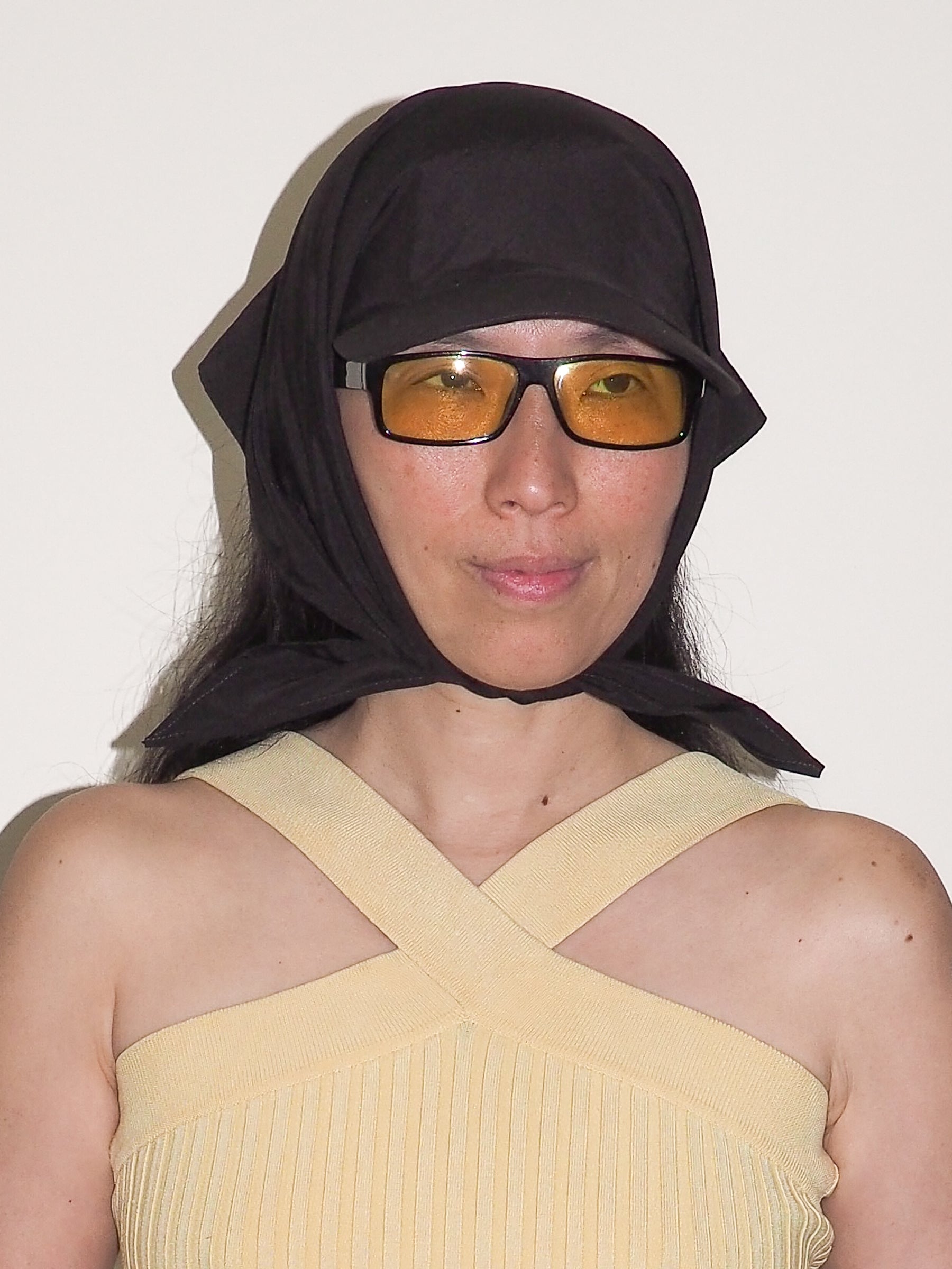 Brim Scarf in Black - CLYDE