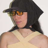 Brim Scarf in Black - CLYDE