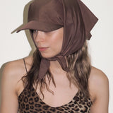 Brim Scarf in Brown - CLYDE