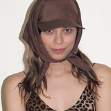 Brim Scarf in Brown - CLYDE