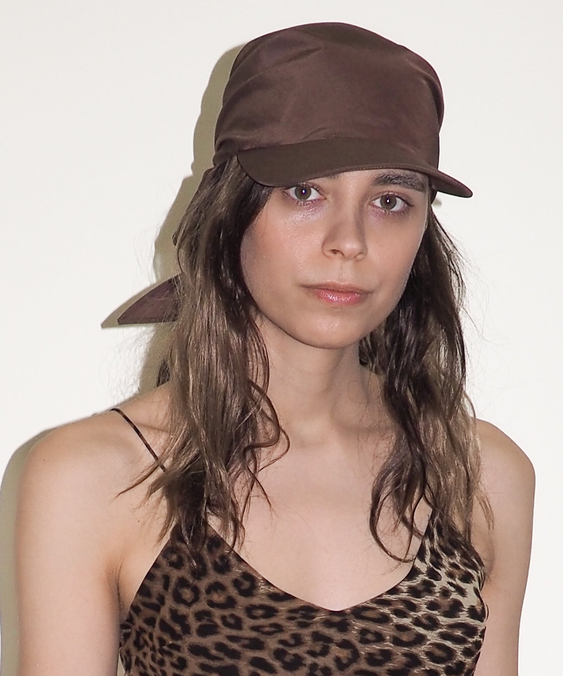 Brim Scarf in Brown - CLYDE