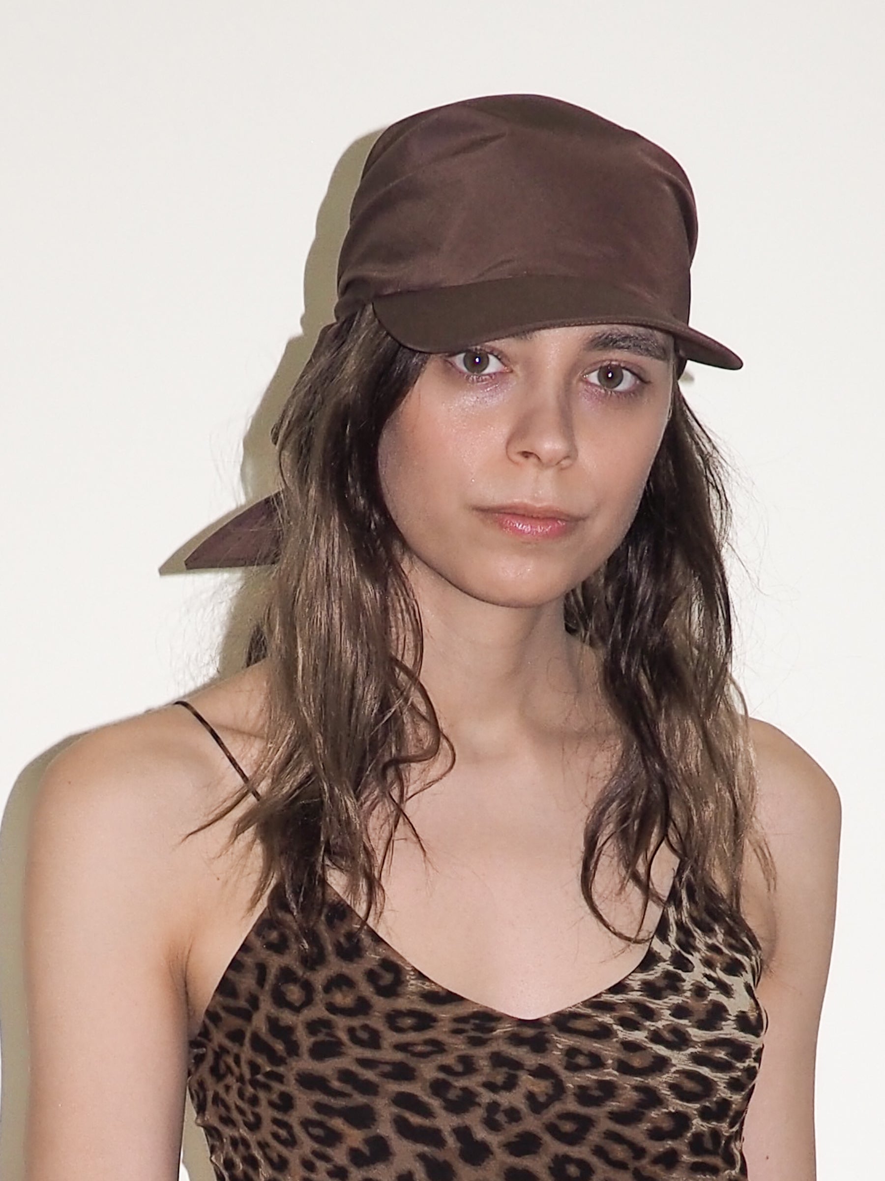 Brim Scarf in Brown - CLYDE