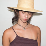 Cielo Hat in Tan Toquilla Straw - CLYDE