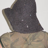 Charm Hat in Charcoal Weave Toyo Straw - CLYDE