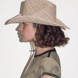 Cowboy Hat in Seagrass - CLYDE