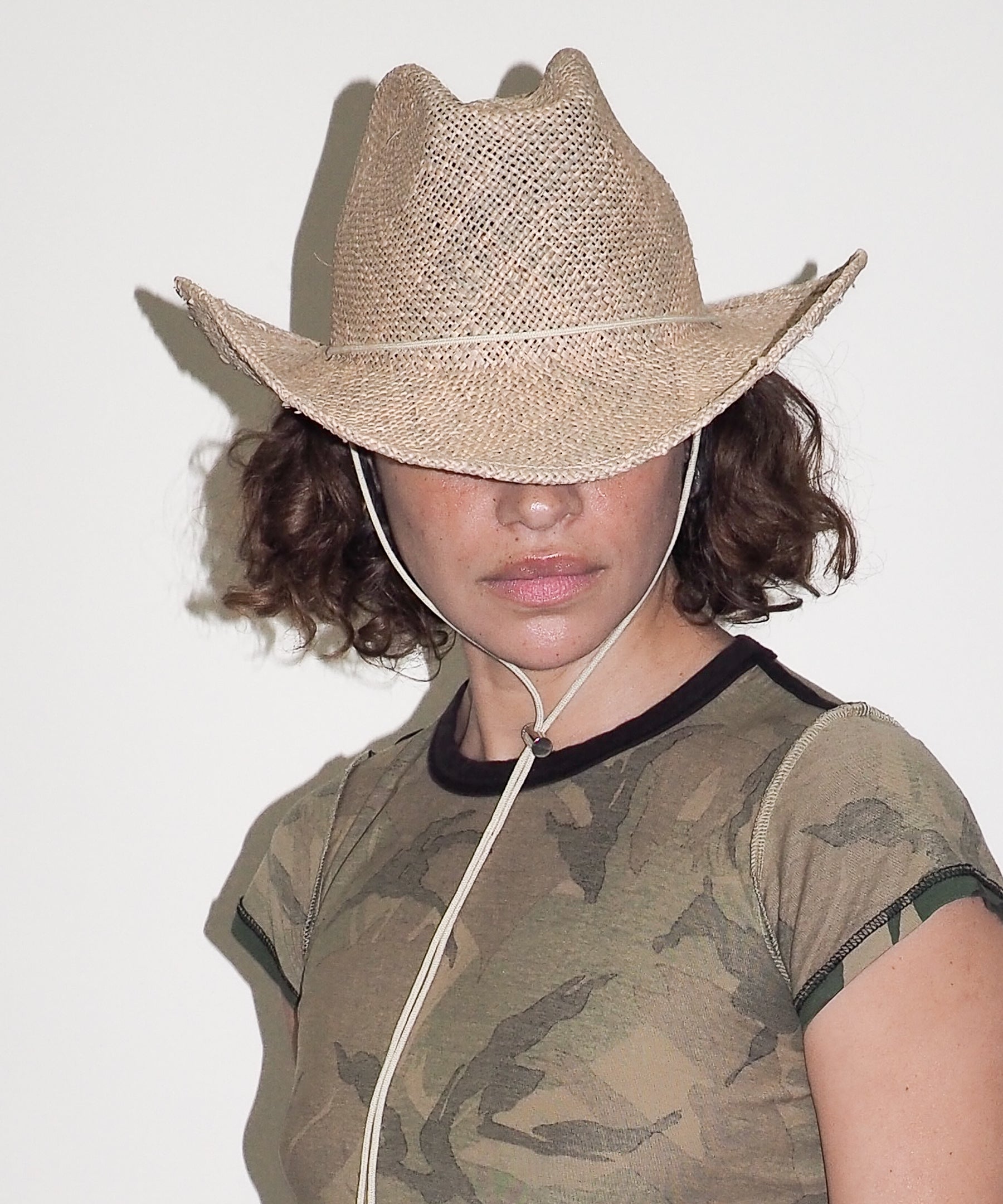 Cowboy Hat in Seagrass - CLYDE