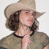 Cowboy Hat in Seagrass - CLYDE