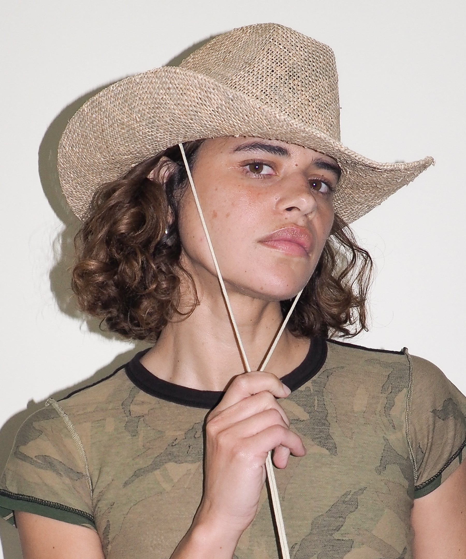 Cowboy Hat in Seagrass - CLYDE