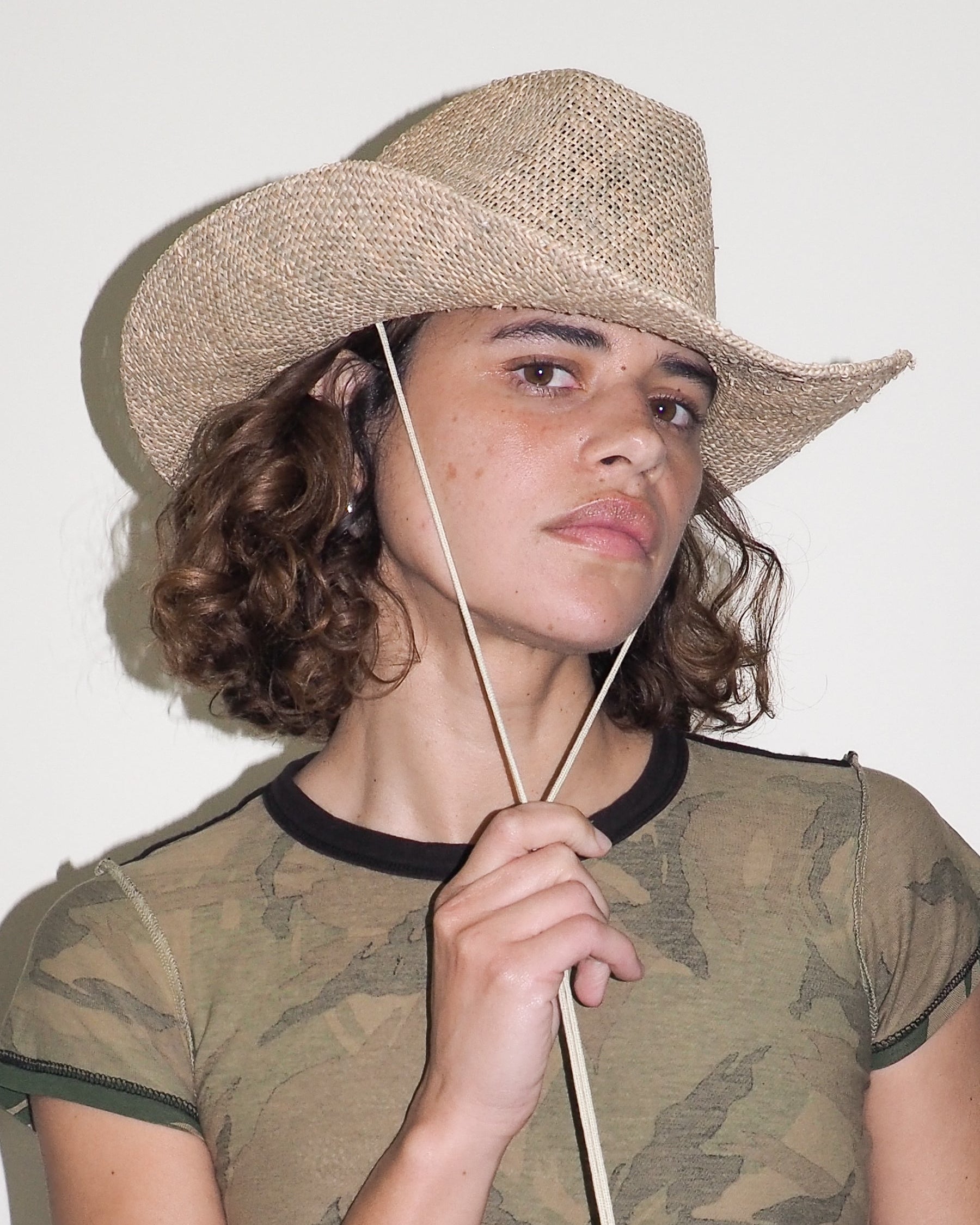 Cowboy Hat in Seagrass - CLYDE