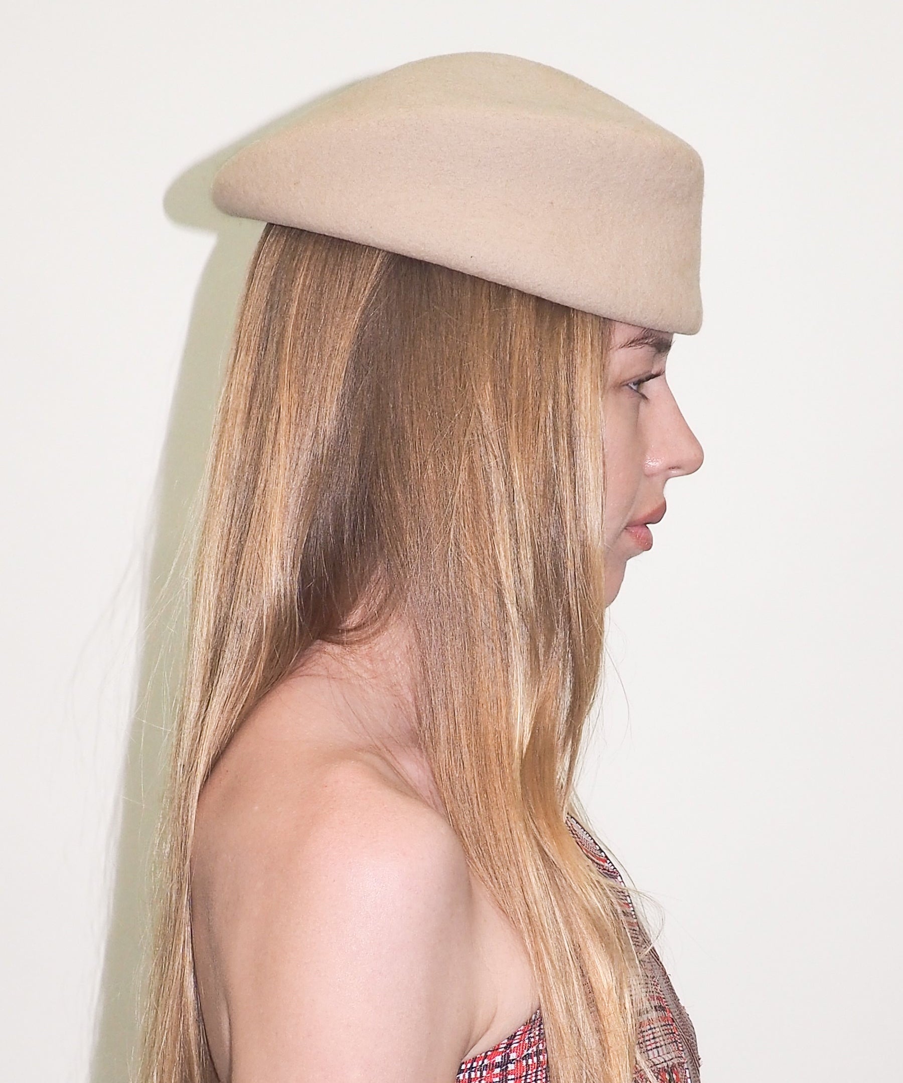 Sazy Hat in Camel Wool - CLYDE
