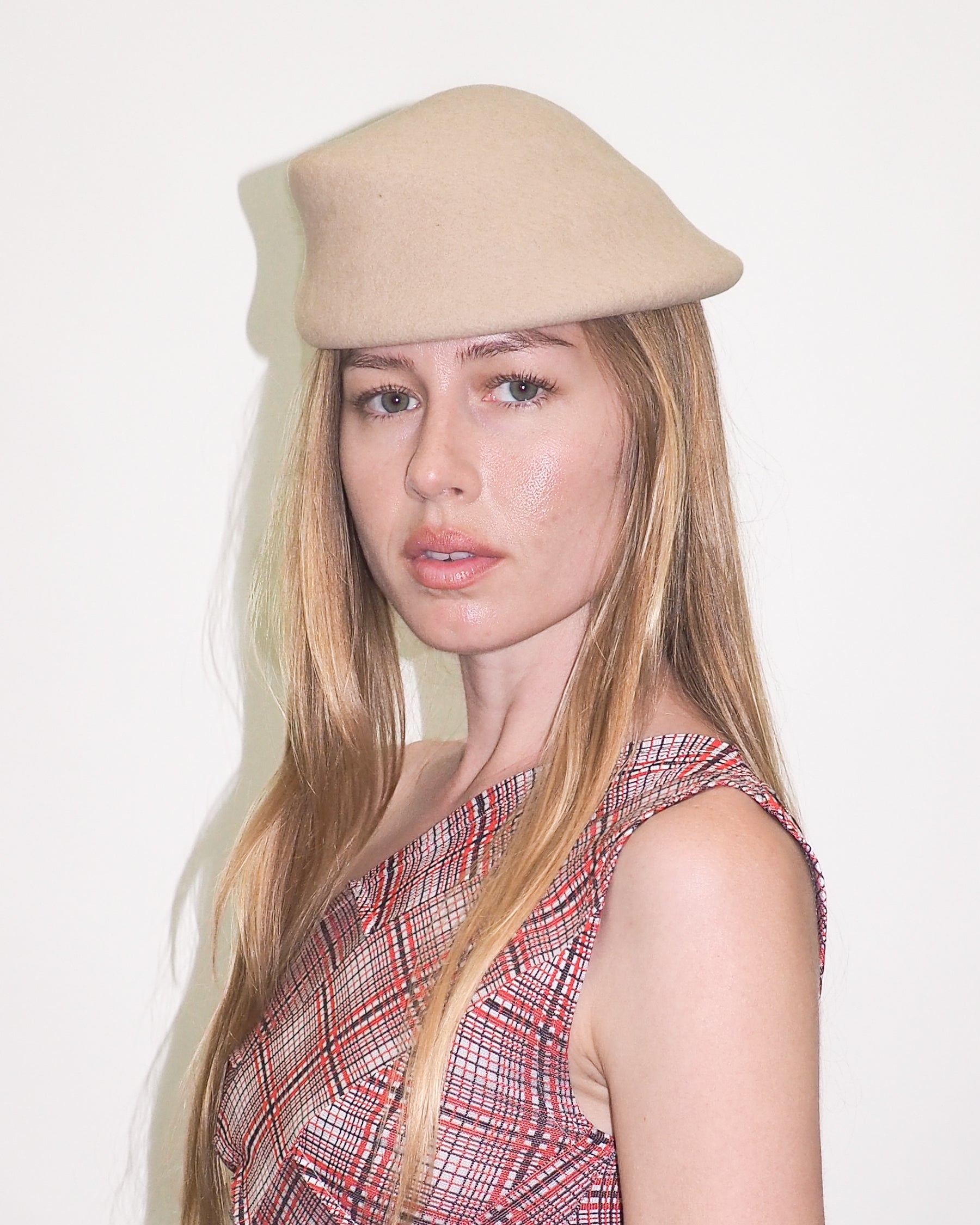 Sazy Hat in Camel Wool - CLYDE