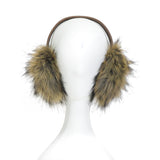 Ear Muffs in Tan Faux Fox - CLYDE
