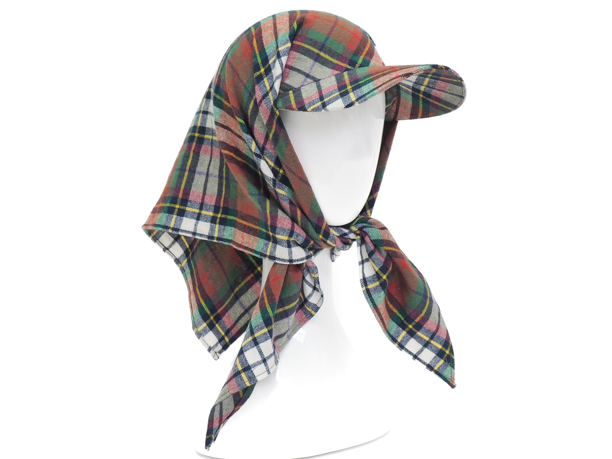 Brim Scarf in Trad Plaid Flannel - CLYDE