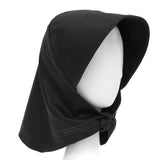 Bonnet in Black Lambskin - CLYDE