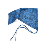 Vita Scarf in Lazer Cut Azure Lambskin - CLYDE