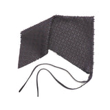 Vita Scarf in Espresso Flowers Lambskin - CLYDE