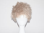 Faux Fur Toque Beige Shag - CLYDE