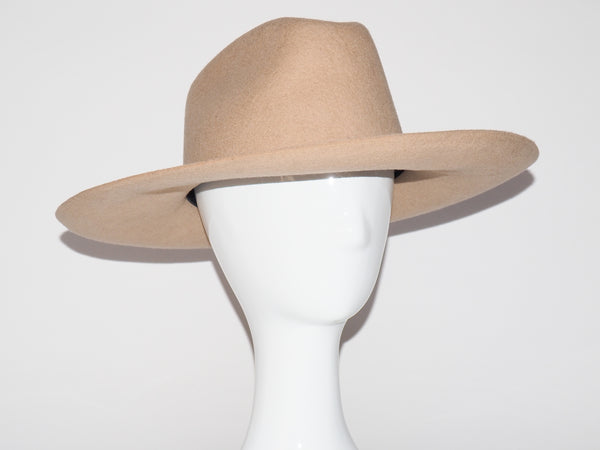 Cowboy Hat Camel Wool - CLYDE