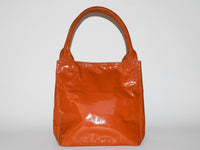 Nalisa Bag in Carmel Patent Lambskin - CLYDE