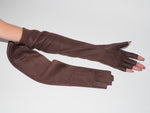 Tipless Moonlight Gloves Distressed Brown - CLYDE