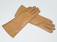 Raw Seam Classic Gloves Caramel - CLYDE